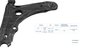 Imagen de BANDEJA INF VW POLO 1995-2002 GOLF MK2 1984-1993 SEAT IBIZA
